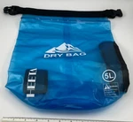 Heeta Waterproof Dry Bag 5L - Roll Top Sack For Kayaking, Boating, Beach, Travel. Fixed Price $14.40.