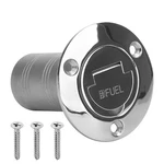 Stainless Steel Boat Fuel Deck Filler With Keyless Cap For Marine 1-1/2" (38MM). Fixed Price $22.89.