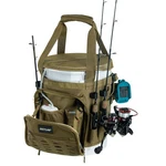 Goture 5 Gallon Bucket Organizer Tackle Bag Ice Auger Holder Fishing System. Fixed Price $66.40.