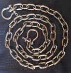 Us Stainless Steel 316 Anchor Chain 8MM 5/16" By 35' Long Shackles. Fixed Price $339.99.
