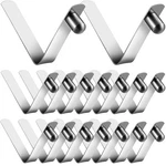 Demissle 16 Pieces Canopy Metal Button Spring Clip Stainless Steel Push.... Fixed Price $17.65.
