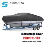 17-19FT Waterproof Heavy Duty Boat Cover Fishing Ski V-hull Trailerable Runabout. Fixed Price $30.09.