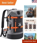 Dry Bags Waterproof Backpack 40L For & Women, Roll Top Heavy Duty Cushion.... Fixed Price $124.89.