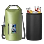 Smasrob 30L Waterproof Dry Bag With 20L Detachable Cooler, Bac.... Fixed Price $35.12.