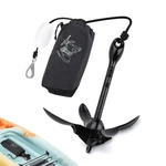 3.5 Lb Kayak Anchor Portable Folding Boat Kit With 40 Ft Marine Rope. Fixed Price $46.28.