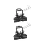 Osilly Car Led Light Bar Mounting Bracket, 2PCS Adjustable Vehicle Pillar Hood. Fixed Price $12.41.