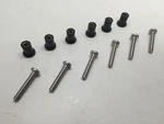 Pactrade Marine 6 Pcs 1/8" Inner Dia. Well Nuts With Screws For Kayak Canoe Boat. Fixed Price $9.95.