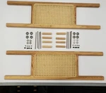 Canoe Cane Seat Replacement Kit Complete Or Center Old Town, Mad River, Choose. Fixed Price $139.99.