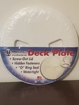 T-h Marine DPSLP-6-2-DP Low Profile Deck Plate W/ Twist Out Lid 6" White. Fixed Price $9.99.