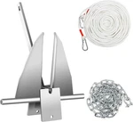 13 Lb Anchor Kit Deluxe Fluke With Chain & Line For 15 - 21 Boat. Fixed Price $75.15.