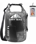 Heeta Waterproof Dry Bag, Roll Top Lightweight Storage 30L - Black. Fixed Price $15.99.