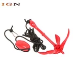 Red For Canoe Kayak Raft Boat Jet Ski 7.05LB Portable Folding Anchor Buoy Kit. Fixed Price $41.59.