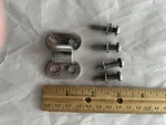 Hobie 16 Rudder Gudgeon Lower With 4 Bolts And Lock Washer. Fixed Price $24.99.