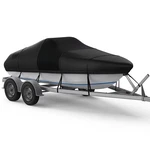 Rvmasking 1200D Heavy Duty V-hull Boat Cover Waterproof Fit 16-22FT +storage Bag. Fixed Price $89.59.