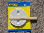 New Seachoice Marine Gear #39351 Boat 8" Twist Lock White Deck Plate. Fixed Price $16.99.