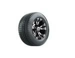 Gtw 10 Inch Golf Cart Wheels And Tires Combo Machined & Black Vampire Wheel.... Fixed Price $615.76.