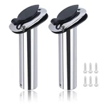 Hoffen 2PCS Boat Stainless Steel Fishing Rod Holder Flush Mount 15/30/90 Degree. Fixed Price $37.15.