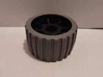 Wobble Roller Boat Yacht Trailer Wheel High Temp Poly Ribbed Gray 1.18" I.d.. Fixed Price $19.95.