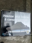 Stormpro Charcoal Polyester Boat Cover For 17-19 Ft Beam Width Up 102 In Nib. Fixed Price $269.99.