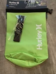 New Hurley 5L Camping Dry Bag Lime Green Packable Waterproof Gear Nwt. Fixed Price $15.99.
