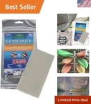 Gator Patch - Easy Peel & Stick Fiberglass Repair For Boats Kayaks. Fixed Price $32.29.