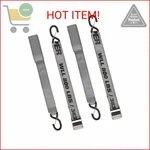 Keeper Hampton Prod 05707 8' X 2" Cam Buckle Tie-down, Pack, Yellow. Fixed Price $49.89.