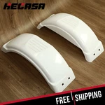Hecasa Pair Single-axle Trailer Fenders For 8"-12" Wheels Top Step Skirt Boat. Fixed Price $43.16.
