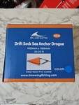Bluewing 42" Sea Anchor Parachute Drift Sock 840D Nylon Pvc Coated. Fixed Price $32.99.