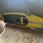Hobie Mirage All-around Stand Paddleboard Sup 11 Ft Yellow/gray. Fixed Price $1500.00.