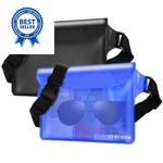 Waterproof Bag Fanny Packs For Women, 8.66 X 6.00 Inches, Blue & Black. Fixed Price $24.99.