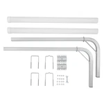 Boat Trailer Poles 48IN Adjustable Steel Guide-ons W/ Pvc 2PCS. Fixed Price $90.99.