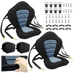 Kayak Seat Deluxe Padded Fishing Boat Sitontop Canoe Cushion.... Fixed Price $145.09.