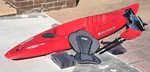 Wilderness Systems Kaos 10' Red Kayak + Accessories Bundle Oars Vest Seat Block. Fixed Price $399.99.