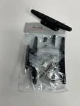 Mx-eol 4 Pack 6-1/2" Marine Dock Cleat, Black Nylon W/ Mounting Hardware New. Fixed Price $17.06.