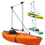 Storeyourboard Kayak And Canoe Ceiling Hoist Overhead Garage Storage Rack F.... Fixed Price $69.61.