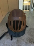 Troxel Sierra Riding Helmet Used Size Includes Red Salamander Visor. Fixed Price $100.00.