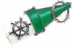 Seachoice 78091 High-visibility Floating Key Buoy With Dry Storage, Green. Fixed Price $14.97.
