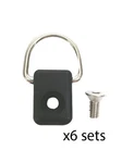 Pactrade Marine 6 Pcs Canoe Kayak Boat S.s.d-ring Fishing Rigging W/ Screws. Fixed Price $10.95.