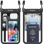 Large Waterproof Pouch Pack IPX8 Case Iphone 17 Max Galaxy S26 Ultra. Fixed Price $28.99.