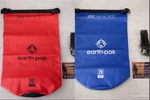 Earth Pak 20L Waterproof Dry Bag 2-PACK Red Blue Roll Top New Open Box. Fixed Price $35.95.