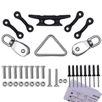Yyst Kayak Canoe Anchor Trolley Kit System Pulley Cleat Pad Eye Ring Rivets -. Fixed Price $16.79.