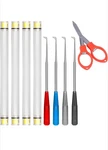 Savita 5PCS Fish Remover Tool Kit, 4PCS Stainless Steel Hook.... Fixed Price $8.71.