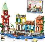 Venice Main Street Building Set, 2155PCS City Riverside House Block Kit. Fixed Price $69.99.