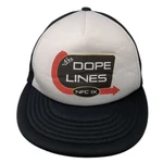 Nrs Dope Lines Nfc Ix Mesh Back Trucker Hat Black One Size Adjustable. Fixed Price $20.00.