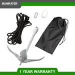 1 Pack Folding Marine Kayak Anchor Kit For Grapnel Boat 7.05LB White. Fixed Price $38.80.