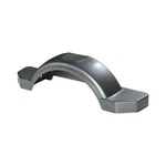 Fulton Plastic Trailer Made Fit 12" Wheels Tires, Silver (1 Fender). Fixed Price $60.99.