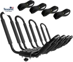 Kayak Roof Rack, 2 Pair J-bar With 4 Ropes. Heavy Duty Carr. Fixed Price $90.50.