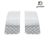 Trailer Rock Guard Tie Down Fenders Aluminum Diamond Plate X2. Fixed Price $72.99.