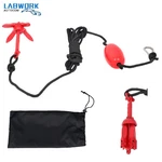 Red W/26.2 Rope 1.5LB Folding Anchor Kit For Canoe Kayak Raft Boat Jet Ski Us. Fixed Price $16.83.
