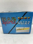 Rad Sportz Easy Kayak Hoist Lift Garage Storage 125 Pound Capacity Brake. Fixed Price $28.00.